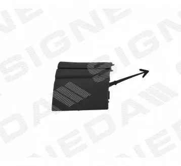 ЗАГЛУШКА КРЮКА VW TOUAREG, 02 - 06 Signeda PVW99096CAR