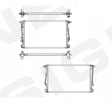 Радіатор Signeda RA13401