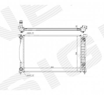 Радиатор Signeda RA60305A