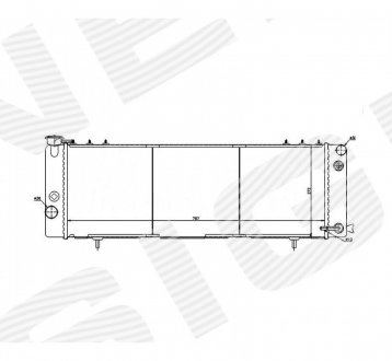 Радиатор Signeda RA61001A