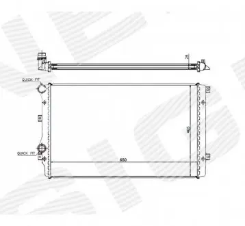 Радиатор Signeda RA65280Q