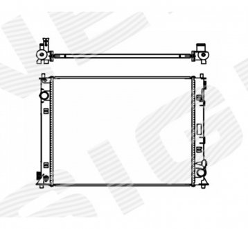 Радіатор Signeda RA68152 (фото 1)