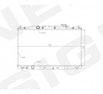 Радіатор Signeda RAHDA131 (фото 1)