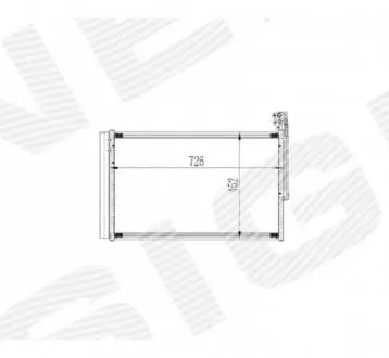 Радиатор кондиционера Signeda RC940157