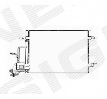 Радіатор кондиціонера Signeda RC94207/94212