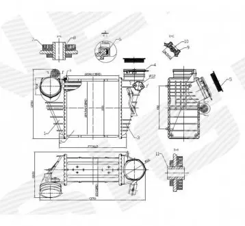 Интеркулер Signeda RI96487