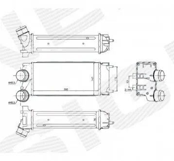 Интеркулер Signeda RI96514