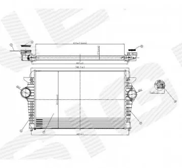 Інтеркулер Signeda RI96692
