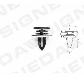 ПЛАСТМАССОВЫЕ ДЕРЖАТЕЛИ Signeda T1020(10)