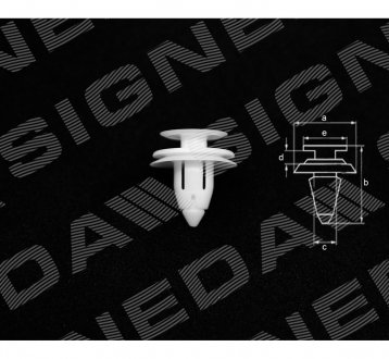 ПЛАСТМАССОВЫЕ ДЕРЖАТЕЛИ Signeda T1115(10)