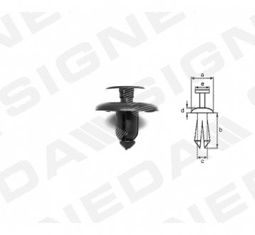 ПЛАСТМАССОВЫЕ ДЕРЖАТЕЛИ Signeda T1146(10)