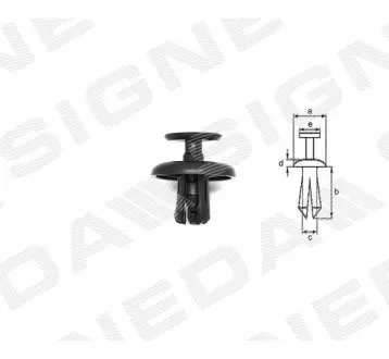 ПЛАСТМАССОВЫЕ ДЕРЖАТЕЛИ Signeda T1327(10)
