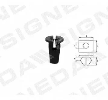ПЛАСТМАССОВЫЕ ДЕРЖАТЕЛИ Signeda T1616(10)