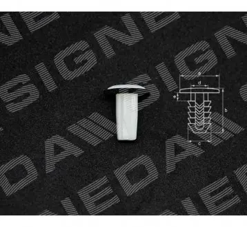 ПЛАСТМАССОВЫЕ ДЕРЖАТЕЛИ Signeda T1645(10)