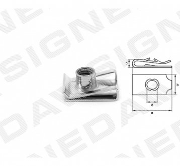 ПЛАСТМАССОВЫЕ ДЕРЖАТЕЛИ Signeda T1903(10)