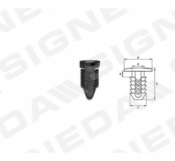 ПЛАСТМАССОВЫЕ ДЕРЖАТЕЛИ Signeda T2016(10)