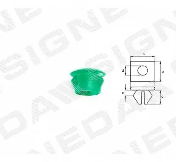 ПЛАСТМАССОВЫЕ ДЕРЖАТЕЛИ Signeda T2080(10)