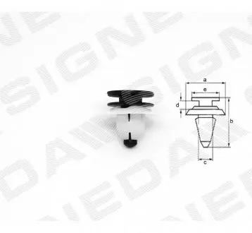 ПЛАСТМАССОВЫЕ ДЕРЖАТЕЛИ Signeda T2276(10)