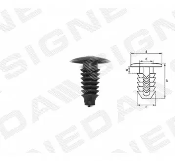 ПЛАСТМАССОВЫЕ ДЕРЖАТЕЛИ Signeda T301(10)