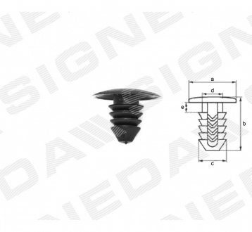 ПЛАСТМАССОВЫЕ ДЕРЖАТЕЛИ Signeda T303(10)