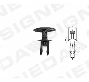 ПЛАСТМАССОВЫЕ ДЕРЖАТЕЛИ Signeda T313(10)