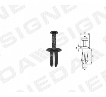 ПЛАСТМАССОВЫЕ ДЕРЖАТЕЛИ Signeda T377(10)