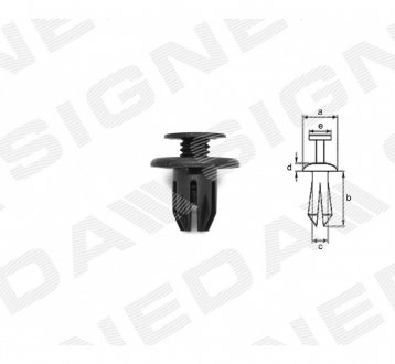 ПЛАСТМАССОВЫЕ ДЕРЖАТЕЛИ Signeda T392(10)