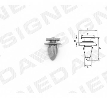 ПЛАСТМАССОВЫЕ ДЕРЖАТЕЛИ Signeda T404(10)