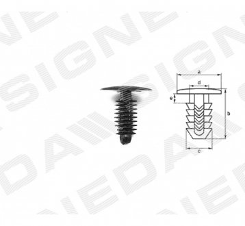 ПЛАСТМАССОВЫЕ ДЕРЖАТЕЛИ Signeda T482B(10) (фото 1)