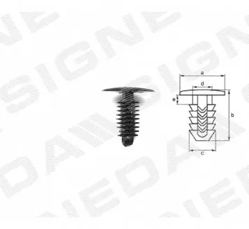 ПЛАСТМАССОВЫЕ ДЕРЖАТЕЛИ Signeda T482B(10)