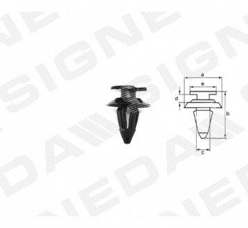 ПЛАСТМАССОВЫЕ ДЕРЖАТЕЛИ Signeda T505(10)