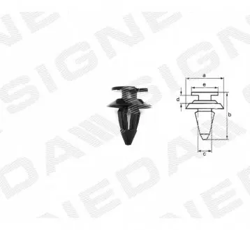 ПЛАСТМАССОВЫЕ ДЕРЖАТЕЛИ Signeda T505(10)