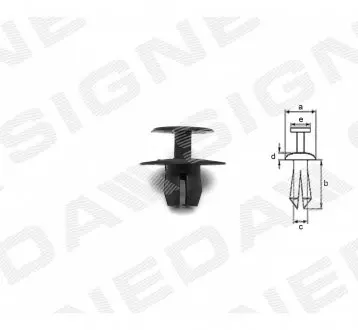 ПЛАСТМАССОВЫЕ ДЕРЖАТЕЛИ Signeda T603(10)