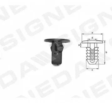 ПЛАСТМАССОВЫЕ ДЕРЖАТЕЛИ Signeda T644(10)