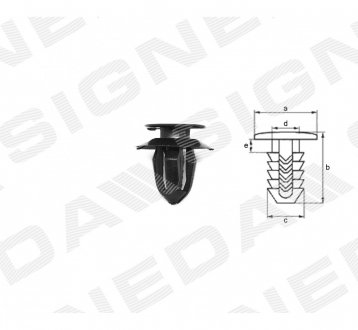 ПЛАСТМАССОВЫЕ ДЕРЖАТЕЛИ Signeda T709(10)