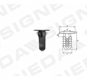 Пистоны Signeda T727(10)