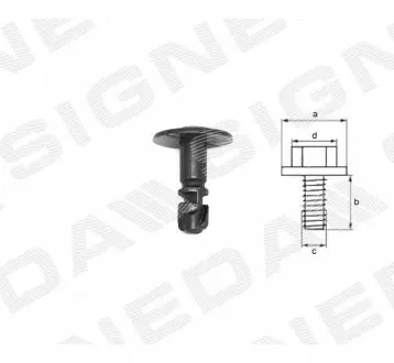 ПЛАСТМАССОВЫЕ ДЕРЖАТЕЛИ Signeda T777
