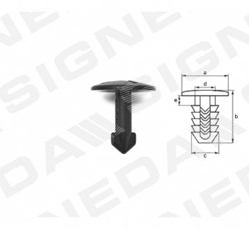 ПЛАСТМАССОВЫЕ ДЕРЖАТЕЛИ Signeda T780(10)