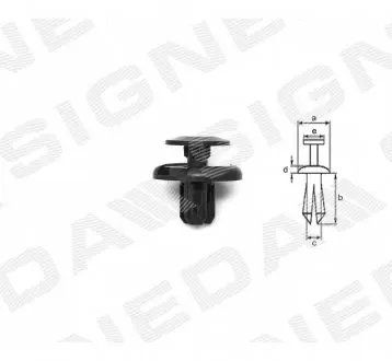 ПЛАСТМАССОВЫЕ ДЕРЖАТЕЛИ Signeda T807(10)
