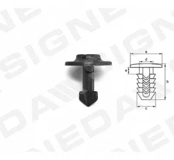 ПЛАСТМАССОВЫЕ ДЕРЖАТЕЛИ Signeda TA18(10)
