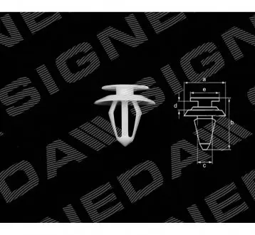 ПЛАСТМАССОВЫЕ ДЕРЖАТЕЛИ Signeda TA7(10)