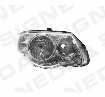 Передня фара Signeda ZCR1130R(D)