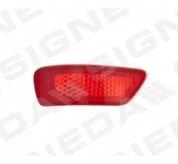 Світловідбивач у задній бампер Signeda ZCR1605L