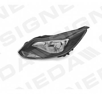 Передня фара Signeda ZFD11A4BL(VS) (фото 1)