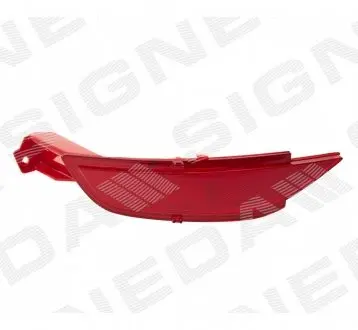 Отражатель в задний бампер Signeda ZFD1638L