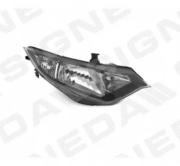 Передняя фара Signeda ZHD111308R