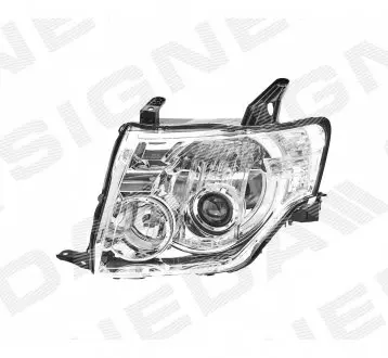 Передняя фара Signeda ZMB1186L(K)