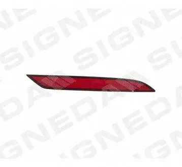 Отражатель в задний бампер Signeda ZVG1623R