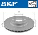 Гальмівний диск вентильований SKF VKBD 80009 V2 (фото 2)