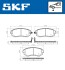 Комплект гальмівних колодок SKF VKBP 80456 A (фото 2)